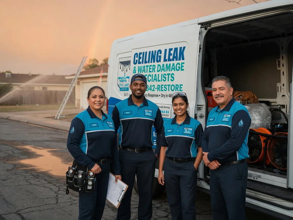 Ceiling Leak Cleanup company in Rancho Santa Margarita, CA